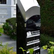 Praxisschild von Zahnarzt Dr. Andreas Buschmann | Dentinatorium